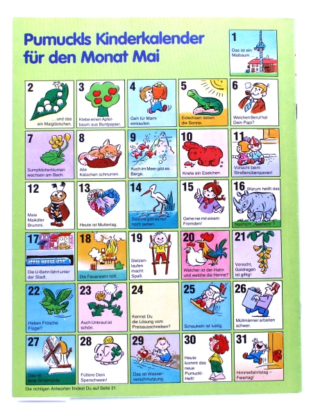 Pumuckl - die erste Pumuckl Zeitschrift der Welt - Bastel & Comic Magazin Nr. 5 (1984)